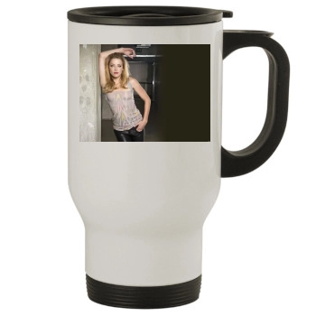 Amber Heard Stainless Steel Travel Mug