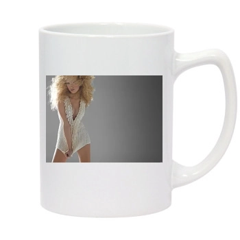 Amber Heard 14oz White Statesman Mug