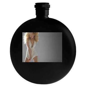 Amber Heard Round Flask