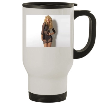 Amber Heard Stainless Steel Travel Mug