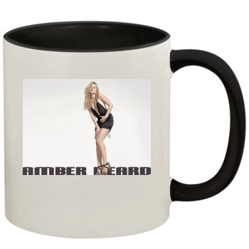 Amber Heard 11oz Colored Inner & Handle Mug