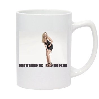 Amber Heard 14oz White Statesman Mug