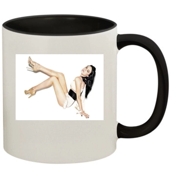 Amber Heard 11oz Colored Inner & Handle Mug