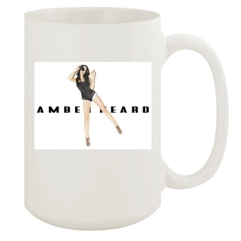 Amber Heard 15oz White Mug