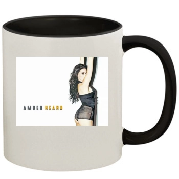 Amber Heard 11oz Colored Inner & Handle Mug