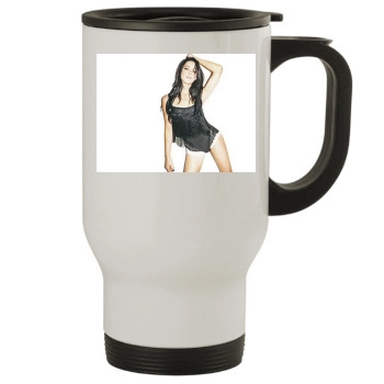 Amber Heard Stainless Steel Travel Mug