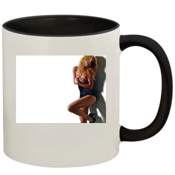 Amber Heard 11oz Colored Inner & Handle Mug