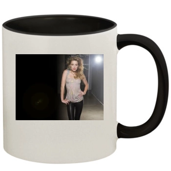 Amber Heard 11oz Colored Inner & Handle Mug