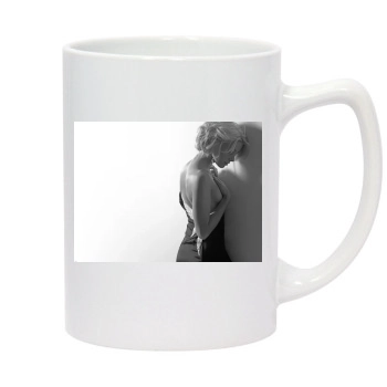 Amber Heard 14oz White Statesman Mug