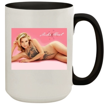 Amber Heard 15oz Colored Inner & Handle Mug