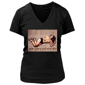 Amerie Women's Deep V-Neck TShirt