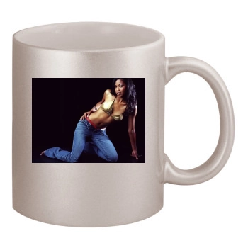 Amerie 11oz Metallic Silver Mug