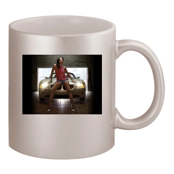 Amerie 11oz Metallic Silver Mug