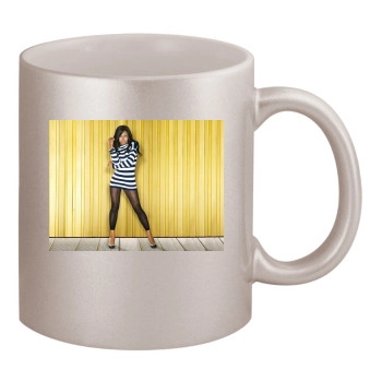 Amerie 11oz Metallic Silver Mug