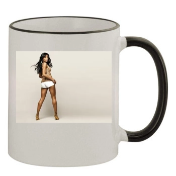 Amerie 11oz Colored Rim & Handle Mug