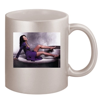 Amerie 11oz Metallic Silver Mug