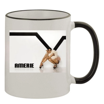 Amerie 11oz Colored Rim & Handle Mug