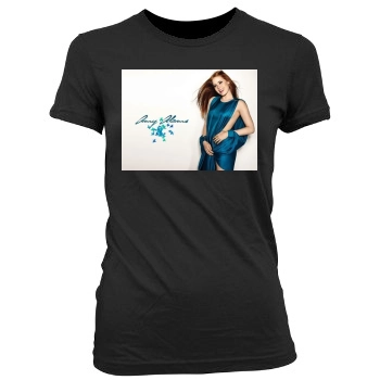 Amy Adams Women's Junior Cut Crewneck T-Shirt