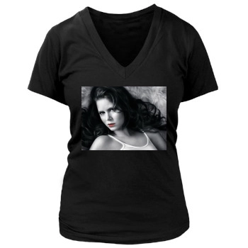 Amy Adams Women's Deep V-Neck TShirt