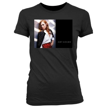 Amy Adams Women's Junior Cut Crewneck T-Shirt