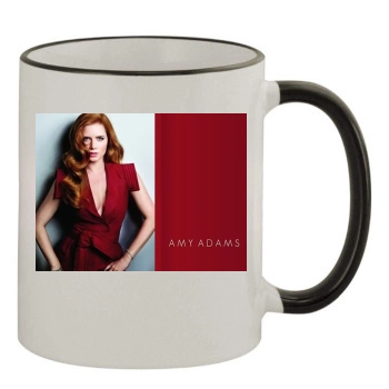 Amy Adams 11oz Colored Rim & Handle Mug