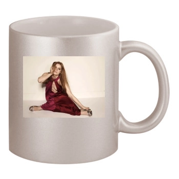 Amy Adams 11oz Metallic Silver Mug