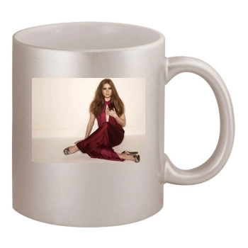 Amy Adams 11oz Metallic Silver Mug