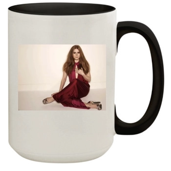 Amy Adams 15oz Colored Inner & Handle Mug