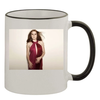 Amy Adams 11oz Colored Rim & Handle Mug