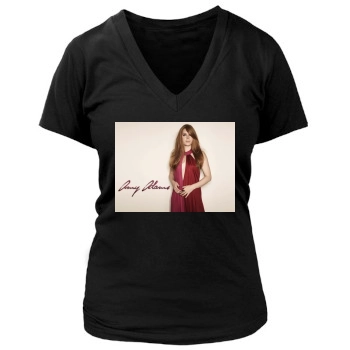 Amy Adams Women's Deep V-Neck TShirt