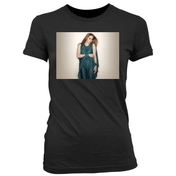 Amy Adams Women's Junior Cut Crewneck T-Shirt