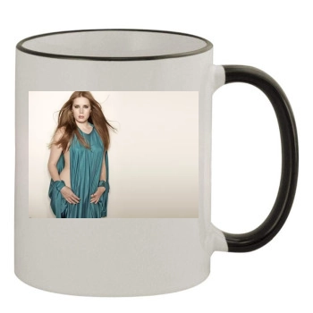 Amy Adams 11oz Colored Rim & Handle Mug