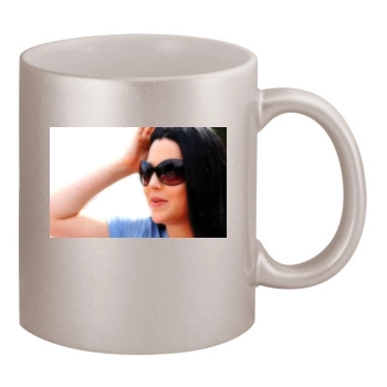 Amy Lee 11oz Metallic Silver Mug