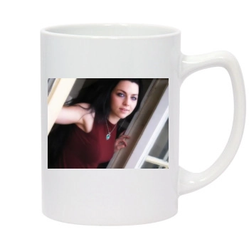 Amy Lee 14oz White Statesman Mug