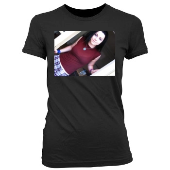 Amy Lee Women's Junior Cut Crewneck T-Shirt