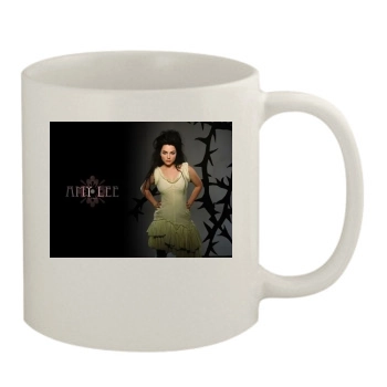 Amy Lee 11oz White Mug