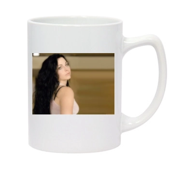 Amy Lee 14oz White Statesman Mug