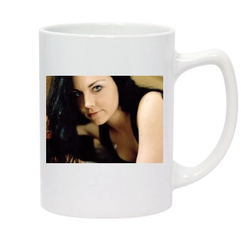 Amy Lee 14oz White Statesman Mug