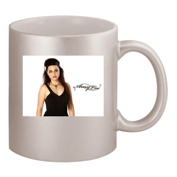 Amy Lee 11oz Metallic Silver Mug