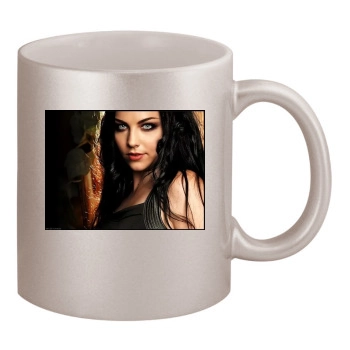 Amy Lee 11oz Metallic Silver Mug