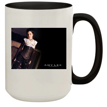 Amy Lee 15oz Colored Inner & Handle Mug