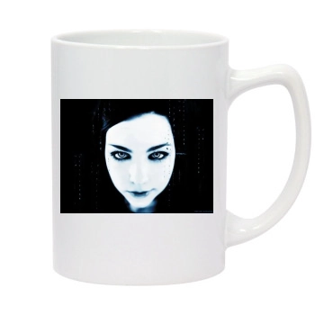 Amy Lee 14oz White Statesman Mug