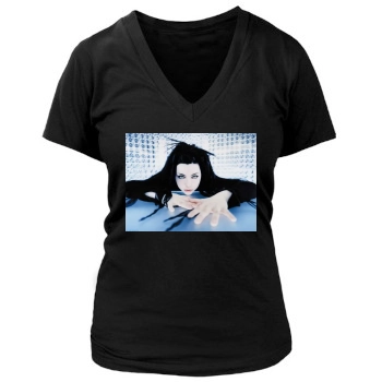 Amy Lee Women's Deep V-Neck TShirt