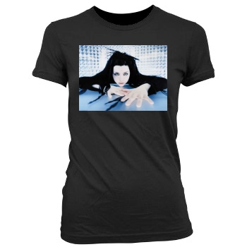 Amy Lee Women's Junior Cut Crewneck T-Shirt