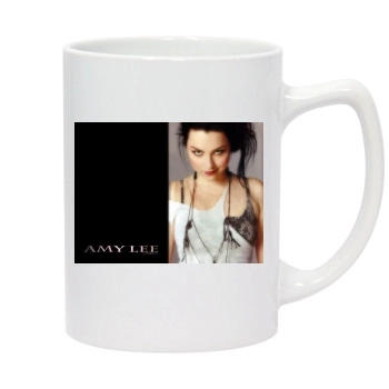 Amy Lee 14oz White Statesman Mug