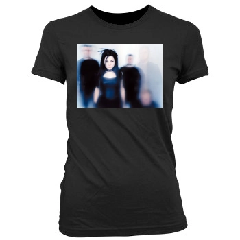 Amy Lee Women's Junior Cut Crewneck T-Shirt