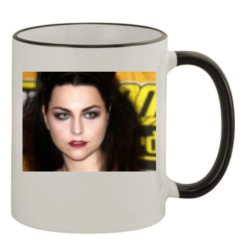 Amy Lee 11oz Colored Rim & Handle Mug