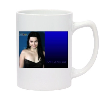 Amy Lee 14oz White Statesman Mug