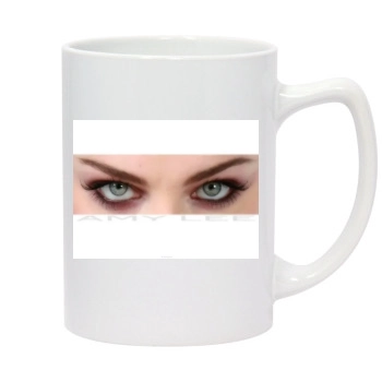 Amy Lee 14oz White Statesman Mug