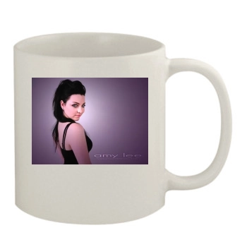 Amy Lee 11oz White Mug